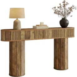Tribesigns Farmhouse Wooden Console Table -Tribesigns Sales Store GUEST 3914c770 85d3 42b0 8a1c 1bfb64c47d87
