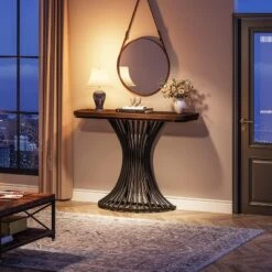 Tribesigns Console Table, Entryway Table With Geometric Metal Base, 39" Small Sofa Accent Table For Home 11 Tribesigns Console Table, Entryway Table With Geometric Metal Base, 39" Small Sofa Accent Table For Home -Tribesigns Sales Store GUEST 396a1aa3 2084 426c 93e1 d9c96527c69c