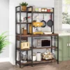Tribesigns 43 Inch 5-Tier Kitchen Storage Bakers Rack