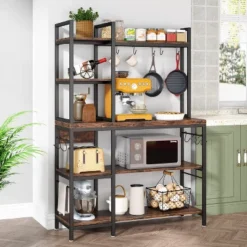 Tribesigns 43 Inch 5-Tier Kitchen Storage Bakers Rack