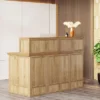 Tribesigns Reception Desk With Counter