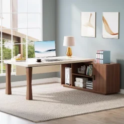 Tribesigns L-Shaped Computer Desk With Cabinet -Tribesigns Sales Store GUEST 48b41350 64cb 4737 9ee7 e6921fe7224f