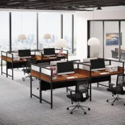 Tribesigns 94.48" Two-Person Office Desk With Privacy Panel, Long Computer Office Double Desk 13 Tribesigns 94.48" Two-Person Office Desk With Privacy Panel, Long Computer Office Double Desk -Tribesigns Sales Store GUEST 49c8ceef 51c5 456e 8d93 a413564528d0