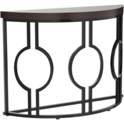 Tribesigns 43" Half Moon Console Table -Tribesigns Sales Store GUEST 4a4a15c0 4e76 4b26 b660 ee43ad99d93c