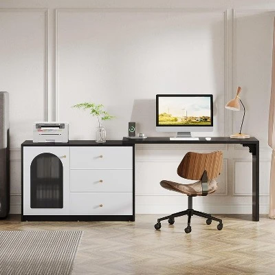 Tribesigns L-Shaped Reversible Computer Desk 7 Tribesigns L-Shaped Reversible Computer Desk - Image 7