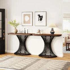 Tribesigns Console Table, Entryway Table With Geometric Metal Base, 39" Small Sofa Accent Table For Home 14 Tribesigns Console Table, Entryway Table With Geometric Metal Base, 39" Small Sofa Accent Table For Home -Tribesigns Sales Store GUEST 4d749b68 a5d1 47df 82fc ed8f361f2c50