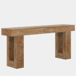 Tribesigns 63-Inch Console Table, Wooden Rectangular Sofa Table Behind The Couch For Entrance, Hallway -Tribesigns Sales Store GUEST 513ec870 ac0b 4ef0 9839 6d22929eeaab