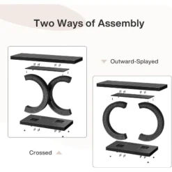 Tribesigns Modern 39-inch Mirrored Console Table With Sparkling Crystal Inlays 15 Tribesigns Modern 39-inch Mirrored Console Table With Sparkling Crystal Inlays -Tribesigns Sales Store GUEST 569ea5b1 9ccf 4e1e 8e03 91319093cca2