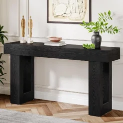 Tribesigns 63-Inch Console Table, Wooden Rectangular Sofa Table Behind The Couch For Entrance, Hallway -Tribesigns Sales Store GUEST 56a7663c 8e6a 41aa 943c 348e71227099
