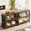 Tribesigns 70.9" 3-Tier Sofa Console Table