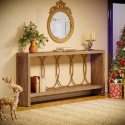 Tribesigns 70.9" Extra Long Console Table, 2-Tier Sofa Table Behind Couch, Modern Foyer Stand For Hallway, Entryway, Living Room -Tribesigns Sales Store GUEST 57cced53 12f0 4a26 acc2 3f31ed074540