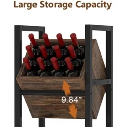 Tribesigns 3 Tier Wooden Freestanding Floor Bottle Rack, Wobble-Free Liquor Storage Stand, Liquor Bottle Organizer For Kitchen, Cellar 12 Tribesigns 3 Tier Wooden Freestanding Floor Bottle Rack, Wobble-Free Liquor Storage Stand, Liquor Bottle Organizer For Kitchen, Cellar -Tribesigns Sales Store GUEST 5811e041 968f 49b7 8a99 efab6a4602f6