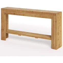 Tribesigns Solid Wood Entryway Table, 63" Console Table With Storage, Narrow Sofa Table Behind Couch For Entryway, Living Room, Hallway -Tribesigns Sales Store GUEST 5a182021 fc01 4e52 8695 2caf297504bb
