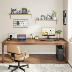 Tribesigns 78.7 Inches Extra Long Computer Desk 2 Person Desk, Double Desk Workstaion For Home Office -Tribesigns Sales Store GUEST 5bd3d97b 52bf 4b2f b31b 899e0e34bc47