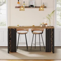 Tribesigns Home Bar Unit, 55.12“Bar Table With A Spacious Tabletop, Modern Freestanding Bar For Home Kitchen, Living Room, Balcony -Tribesigns Sales Store GUEST 5bd92f30 62e3 42b0 9894 0eec84d1e39f