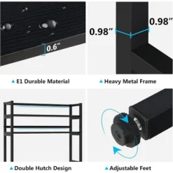 Tribesigns 5-Tier Ketchen Baker's Rack, Freestanding Utility Cart Storage Shelf Organizer 13 Tribesigns 5-Tier Ketchen Baker's Rack, Freestanding Utility Cart Storage Shelf Organizer -Tribesigns Sales Store GUEST 5c6bdd48 497f 493f 842d 21875b85afb3
