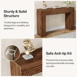 Tribesigns Farmhouse Console Table, 55.12-inch Slim Entryway Table -Tribesigns Sales Store GUEST 5fac3c3a 339b 4464 9453 d97c5706d66f