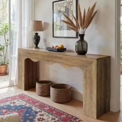 Tribesigns 62.99" Farmhouse Wooden Console Table -Tribesigns Sales Store GUEST 61d6c9ec 22b8 456d 9ee2 463a5821de1d