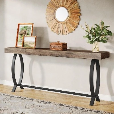 Tribesigns 70.9-Inch Console Foyer Table For Entryway 7 Tribesigns 70.9-Inch Console Foyer Table For Entryway - Image 7
