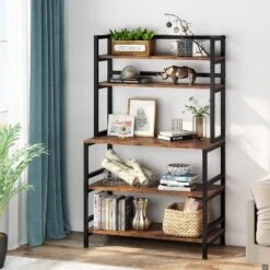 Tribesigns 5-Tier Ketchen Baker's Rack, Freestanding Utility Cart Storage Shelf Organizer 17 Tribesigns 5-Tier Ketchen Baker's Rack, Freestanding Utility Cart Storage Shelf Organizer -Tribesigns Sales Store GUEST 6854c9be f440 4fc1 bf21 8238ce329f65