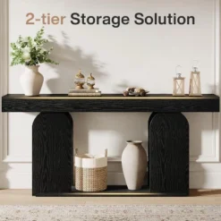 Tribesigns 70.9-Inch Extra Long Sofa Table, 2-Tier Wood Table Behind Couch For Living Room 14 Tribesigns 70.9-Inch Extra Long Sofa Table, 2-Tier Wood Table Behind Couch For Living Room -Tribesigns Sales Store GUEST 6f8949d9 3bf1 4109 9afe 510160094d33