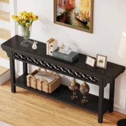 Tribesigns 70.8-Inch Solid Wood Long Console Table -Tribesigns Sales Store GUEST 7034b8e3 50f5 4d4d 9201 5c0edeb20926