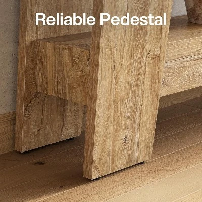 Tribesigns 70.9“Extra Long Console Table, 2-Tier Rectangular Sofa Table For Behind Couch, Farmhouse Entryway Table For Hallway, Living Room 3 Tribesigns 70.9“Extra Long Console Table, 2-Tier Rectangular Sofa Table For Behind Couch, Farmhouse Entryway Table For Hallway, Living Room - Image 3