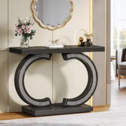Tribesigns Modern 39-inch Mirrored Console Table With Sparkling Crystal Inlays 13 Tribesigns Modern 39-inch Mirrored Console Table With Sparkling Crystal Inlays -Tribesigns Sales Store GUEST 74c49999 a722 4962 b6f2 a46649026d46