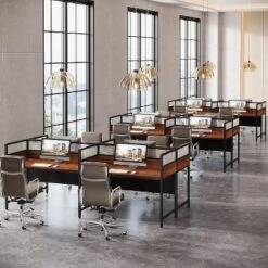 Tribesigns 94.48" Two-Person Office Desk With Privacy Panel, Long Computer Office Double Desk 14 Tribesigns 94.48" Two-Person Office Desk With Privacy Panel, Long Computer Office Double Desk -Tribesigns Sales Store GUEST 75748ffc a5aa 4505 bd47 60b5bb218818