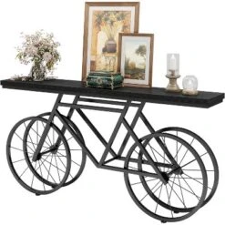 Tribesigns 70.86-Inch Extra Long Console Table With Bicycle Metal Base -Tribesigns Sales Store GUEST 75d7482a 2ec0 4184 b1ec b997861fc1e5