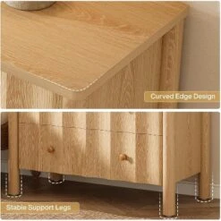 Tribesigns 31.5-Inch 3-Drawer Nightstand, Modern Large Night Stand, Oversized Bedside Table, End Table For Bedroom, Living Room -Tribesigns Sales Store GUEST 7784bce1 7ba4 4843 b989 c76fa3793668