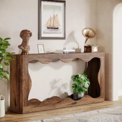 Tribesigns 63 Inches Farmhouse Console Table With Storage -Tribesigns Sales Store GUEST 7847d58e 6fba 4fac a253 fa6618ce4c95