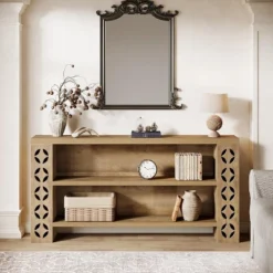 Tribesigns 70.87-Inch Extra Long Console Table With Storage, 3-Tier Narrow Sofa Table Behind Couch -Tribesigns Sales Store GUEST 7953061f d459 4ac1 870e e9d8e6a34b6e