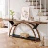 Tribesigns 70.9" 2-tier Narrow Long Console Table
