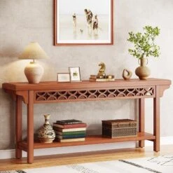 Tribesigns 70.8-Inch Solid Wood Long Console Table -Tribesigns Sales Store GUEST 7d0681f0 07ee 41d1 a509 967531d5c195