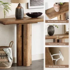 70.87-Inch Extra Long Console Table, Wood Sofa Table -Tribesigns Sales Store GUEST 7eec9964 cdd2 4c44 8603 f58a63cb1027