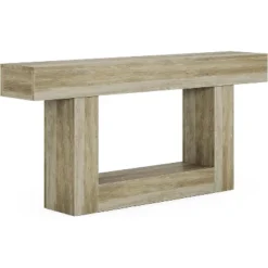 Tribesigns Farmhouse 2-Tier 63" Console Table With U-Shaped Base For Living Room 26 Tribesigns Farmhouse 2-Tier 63" Console Table With U-Shaped Base For Living Room -Tribesigns Sales Store GUEST 7fbe3d54 a645 444b 9229 07de3baa5740