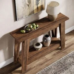 Tribesigns 41.3" Wood Console Table, 2-Tier Entryway Table With Storage, Sofa Table Behind Couch For Living Room, Hallway, Foyer -Tribesigns Sales Store GUEST 804e4731 ca61 4353 b0a2 c63dd9139c6c