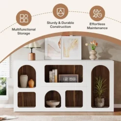 Tribesigns 59" Console Table, Modern Storage Organizer, Entryway Table Sofa Table Behind Couch For Living Room, Hallway, Foyer -Tribesigns Sales Store GUEST 891f69b8 addd 490c b778 14565b1e00ae