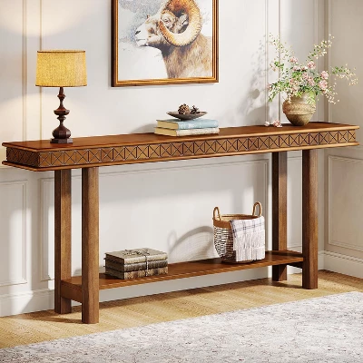 Tribesigns 70.9" Wood Entryway Console Table 1 Tribesigns 70.9" Wood Entryway Console Table