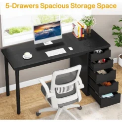 Tribesigns Computer Desk With 5 Drawers, 47 Inches Modern Simple Home Office Desk Study Writing Table For Small Spaces 16 Tribesigns Computer Desk With 5 Drawers, 47 Inches Modern Simple Home Office Desk Study Writing Table For Small Spaces -Tribesigns Sales Store GUEST 8bf9335b 9ac5 49a7 a54c 6d3f3a7298c0