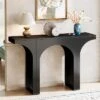 Tribesigns Modern 47 Inches Console Table Entryway Table With Arch Base