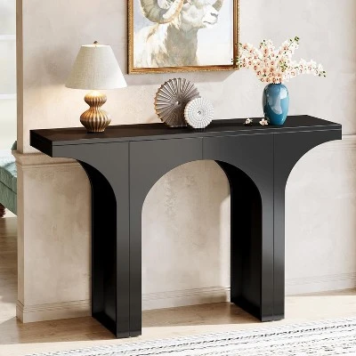 Tribesigns Modern 47 Inches Console Table Entryway Table With Arch Base 1 Tribesigns Modern 47 Inches Console Table Entryway Table With Arch Base