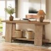 Tribesigns 2-Tier Narrow Long Console Table
