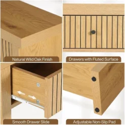 Tribesigns 70.9 Inch Wood Console Table Long Sofa Table With 3 Drawers -Tribesigns Sales Store GUEST 8d7d404c 6207 4a6e 9859 fb2553c8cb68