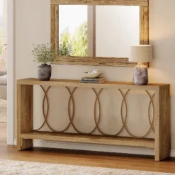 Tribesigns 70.9" Extra Long Console Table, 2-Tier Sofa Table Behind Couch, Modern Foyer Stand For Hallway, Entryway, Living Room -Tribesigns Sales Store GUEST 8dbcfb05 f2f0 4f0f 82d6 1c7887e8b7b3