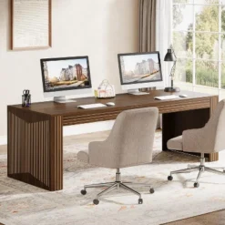 Tribesigns 78.74-Inch Wooden Extra Long Computer Desk, Two Person Desk Double Desk -Tribesigns Sales Store GUEST 8f3f9356 199a 4b80 92d4 20d06a505154
