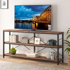 Tribesigns 70.9 Inches 3 Tiers Sofa Tables