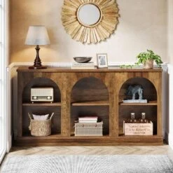 Tribesigns Farmhouse Console Table, 62.99-Inch Long Entryway Table With 3 Tier Storage -Tribesigns Sales Store GUEST 91c2a3f7 0d3d 4aec bd2e 2bf22754c62e