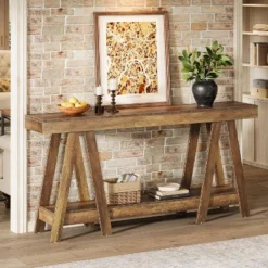 Tribesigns 70.87" Farmhouse Console Table, 2-Tier Entryway Accent Table Behind Sofa 13 Tribesigns 70.87" Farmhouse Console Table, 2-Tier Entryway Accent Table Behind Sofa -Tribesigns Sales Store GUEST 9355c1f9 649d 40f4 8bcc e9e883b37df9